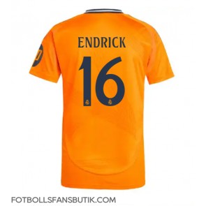 Real Madrid Endrick #16 Replika Bortatröja 2024-25 Kortärmad